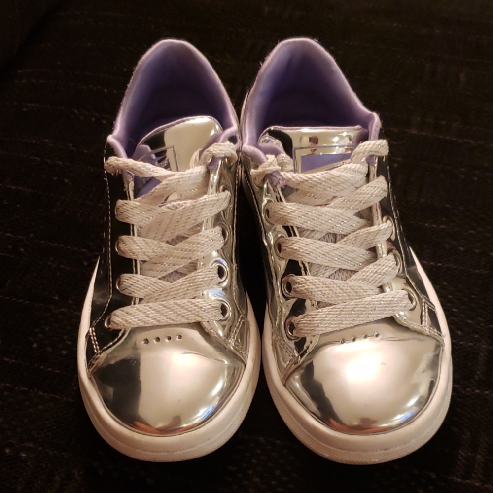 Skechers In Mirror Faux leather for Girls